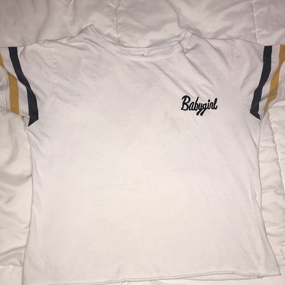 White “Babygirl” T-shirt